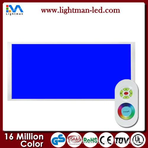 Wifi controlling 4000K color temperature rgbw led ceiling panel light 60x30CM